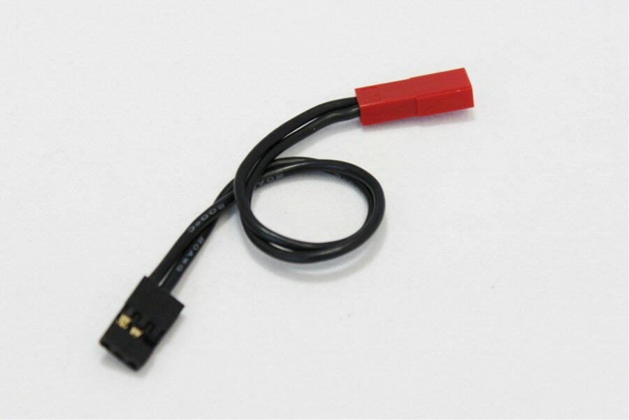 【あす楽】【ネコポス対応】OPTION No.1(オプションNo.1)/NO-CN42/延長コードBECコネクター 120mm (サーボオスx1/BECメスx1)のサムネイル
