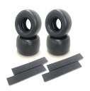 【数量限定特価】OPTION No.1(オプションNo.1)/NO-157158-4/スリックタイヤ&インナースポンジ(WR02・CW-01用/1台分)