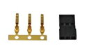 【ネコポス対応】サンワ(SANWA)/107A20382B/BLACK Zコネクタ- ピンハウジング(3)