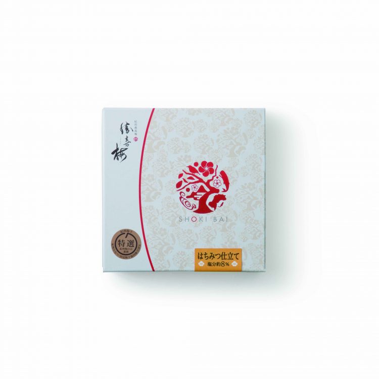 勝喜梅/B20171/はちみつ仕立て【心くばり】160g 梅干し 2Lサイズ 塩分:約8% 味チャート:やや甘口 はちみつ使用 【RC製品と同梱可能】