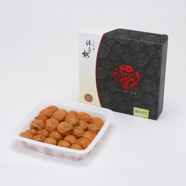 勝喜梅/F20062/塩仕立て10%【粋】(いき) 550g 梅干し 2Lサイズ 塩分:約10% 辛口 【RC製品と同梱可能】※のし対応可能