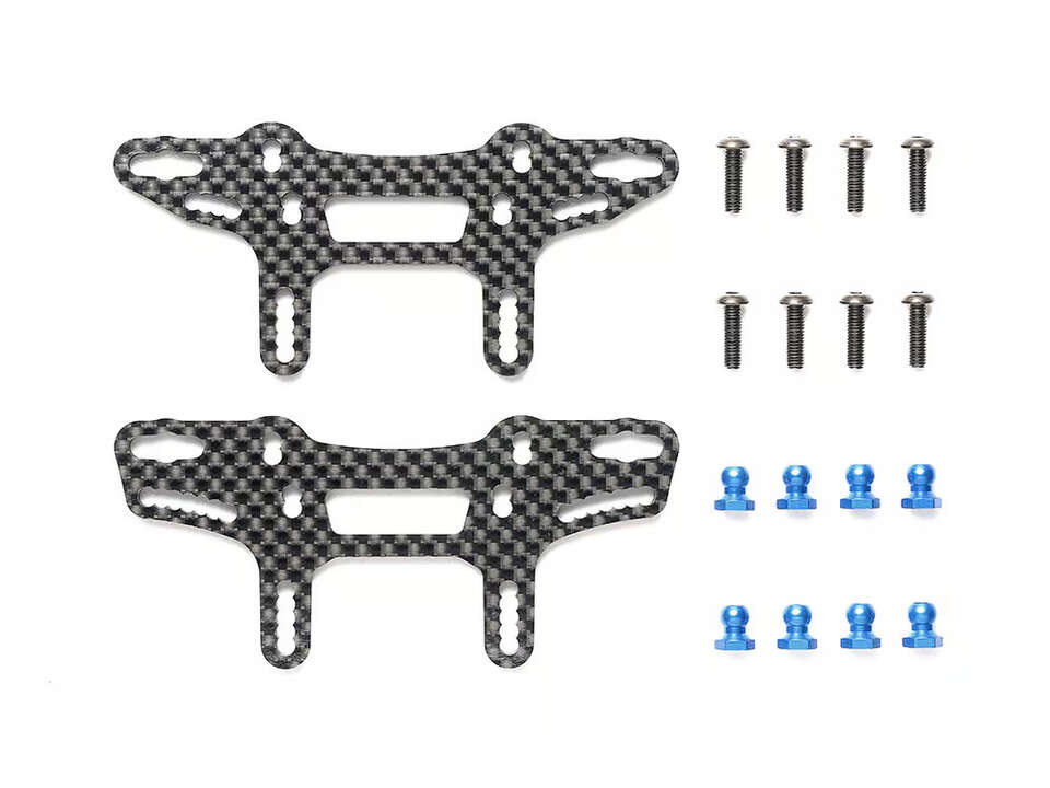 タミヤ(TAMIYA)/47521/XM-01カーボンダンパーステー(F・R)
