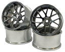 【ネコポス対応】TOPLINE(トップライン)/EW-0406MC/NFホイール ver.71 (オフセット6/マットクローム)2本入