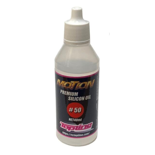 【ネコポス対応】TOPLINE(トップライン)/TP-218/MOTION PREMIUM シリコンオイル 40ml 1本入