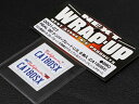 【ネコポス対応】WRAP-UP/REAL 3DナンバープレートU.S. 2枚入(CA180SX)