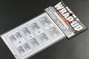 【ネコポス対応】WRAP-UP/REAL 3D ヘッドライトデカールセット角目TYPE-A マスキングシート付
