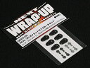 【ネコポス対応】ラップアップ(WRAP-UP)/W0029-02/REAL 3D ボンネットピンデカールセット