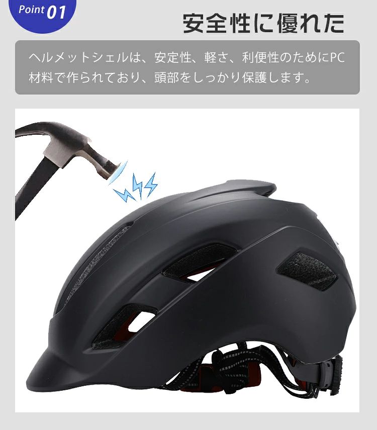 ヘルメット 自転車 ロードバイク 帽子 帽子型 CE 軽量 大人用 レディース メンズ ...
