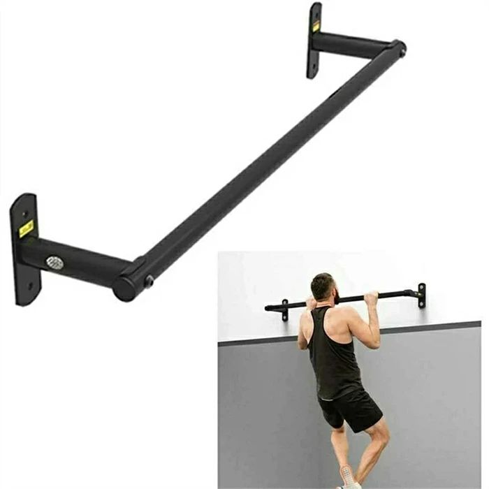 懸垂バー プルアップバー 懸垂器具 100cm 壁掛けプルアップバーヘビーデューティー 多機能フィットネス機器 安全負荷200kg 腹筋 背中トレーニング 筋トレマシン