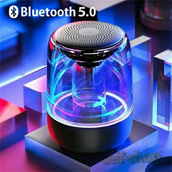 光る スピーカー bluetooth 高音質 ワイヤレス 車載 置き型 ワイヤレススピーカー ブルートゥース iphone/android/pc対応 おしゃれ プレゼント 置き型 無線 コンパクト ポータブル サラウ