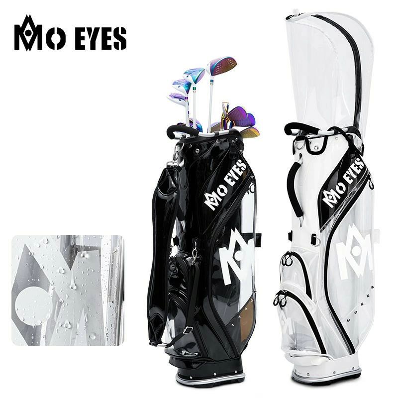 【Pro Golf Master】正規品　PGM MOEYESシリーズ　 ニュー クリア ゴルフバッグ　練習用　TPU耐摩耗　防水　防汚　おしゃれ　ファション　ネームプレート　人気