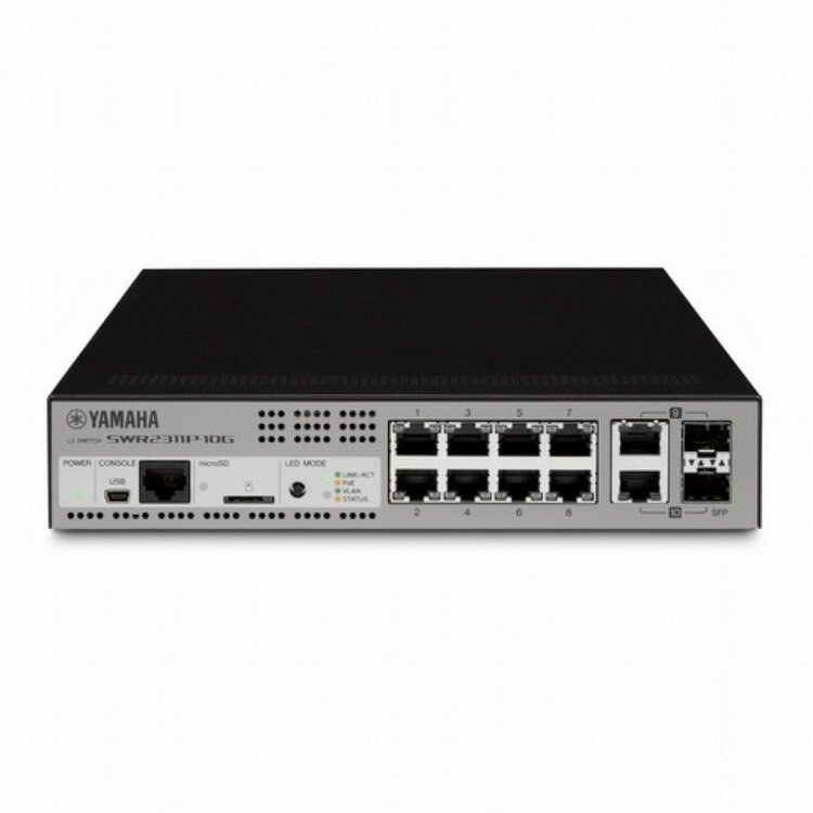 ヤマハ L2スイッチ SWR2311P-10G(代引不可)