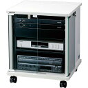 オーロラ 木製EIAラック ロータイプ EIA-K12G(代引不可)【送料無料】