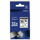 ブラザー工業 (ブラザー純正)ピータッチ セルフラミネートテープ TZe-SL261 幅36mm(黒文字/白)ケーブルマーキング TZE-SL261(代引不可)【送料無料】