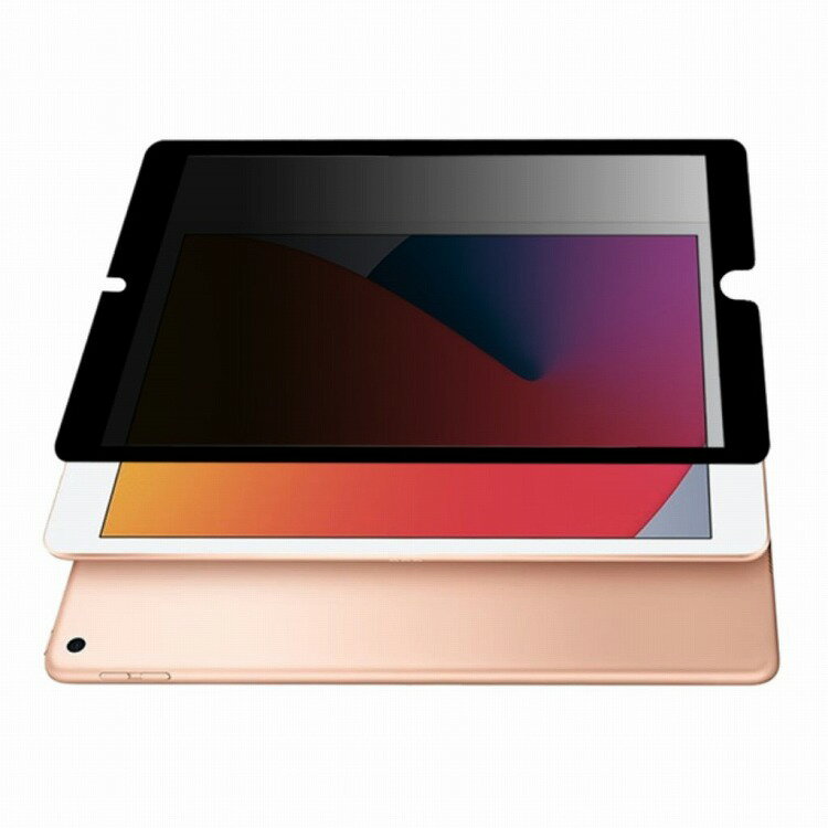 光興業 覗き見防止フィルムiPad第7-9世代用糊無し吸着式 LN2TP-IPAD102(代引不可)【送料無料】