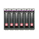 日本ヒューレット・パッカード MSA 1.2TB SAS 10K 2.5ガタ M2 HDD 6個パック 7.2TB バンドル R0Q65A(代引不可)【送料無料】(2)