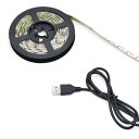 日本トラストテクノロジー USBテープライトLED 2m 電球色 TPLED2M-WA(代引不可)(2)