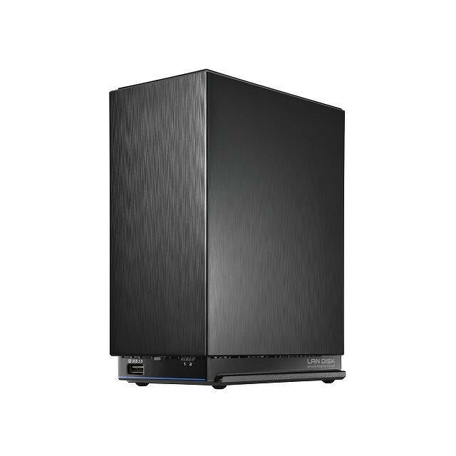 アイ・オー・データ機器 2.5GbE Linux OS 法人2ドライブBOXタイプNAS 6TB(5年保証・データ復旧) HDL2-AAX6WB(代引不可)【送料無料】