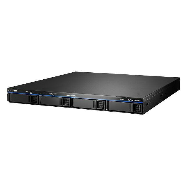アイ・オー・データ機器 10GbE Linux OS 法人4ドライブ 1UラックタイプNAS 4TB(5年保証・データ復旧) HDL4-HA4-UB(代引不可)【送料無料】