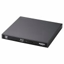 ロジテック Blu-rayディスクドライブ/USB3.2 Gen1/スリム/再生&書き込みソフト付/UHDBD対応/Type-C&Type-Aケーブル付属/ブラック LBD-PWB6U3CSBK(代引不可)【送料無料】