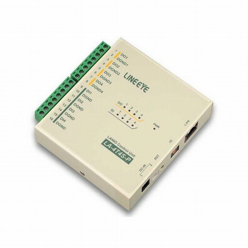 ラインアイ LAN接続型デジタルIOユニット オープンコレクタ出力4点 絶縁入力4点 LA-4T4S-P(代引不可)【送料無料】 ラインアイ LAN接続型デジタルIOユニット オープンコレクタ出力4点 絶縁入力4点 LA-4T4S-P(代引不可)【送料無料】