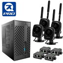 プラネックスコミュニケーションズ スマカメ専用 ネットワークビデオレコーダー(9ch)スマカメセット3(CS-QS30x4台、ING-ADE3AT2x4台) C...