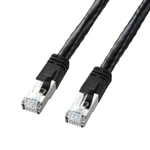 サンワサプライ PoE CAT6LANケーブル 15m ブラック KB-T6POE-15BK(代引不可)【送料無料】 サンワサプライ PoE CAT6LANケーブル 15m ブラック KB-T6POE-15BK(代引不可)【送料無料】