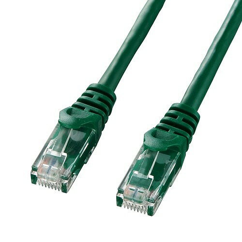 サンワサプライ カテゴリ6UTP LANケーブル 2m グリーン LA-Y6-02G(代引不可) サンワサプライ カテゴリ6UTP LANケーブル 2m グリーン LA-Y6-02G(代引不可)