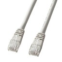 サンワサプライ エンハンスドカテゴリ5より線LANケーブル 1m ライトグレー KB-T5Y-01N(代引不可)(2)