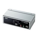 サンワサプライ USB・PS/2コンソール両対応パソコン自動切替器(2:1) SW-KVM2HVCN(代引不可)【送料無料】(2)