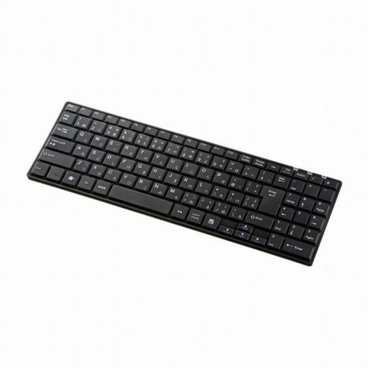 サンワサプライ ワイヤレススリムキーボード SKB-WL22BKN(代引不可)【送料無料】