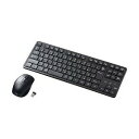 サンワサプライ ワイヤレス静音キーボードマウスセット SKB-WL38SETBK(代引不可)【送料無料】(2)