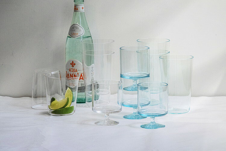 リコメン堂のシンプル ワイングラス 470ml クリア 樹脂製 ターホン TarHong コップ 470ml 割れないグラス プラスチック おしゃれ タンブラー 電子レンジ不可 食洗機対応(代引不可)｜アングル2