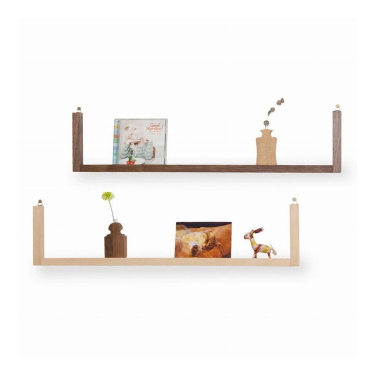 Latree(ラトレ) FUNシリーズ 無垢のウォールラック 690 ビーチ材 オイル仕上げ 高級感 飛騨家具 株式会社HIDAKAGU