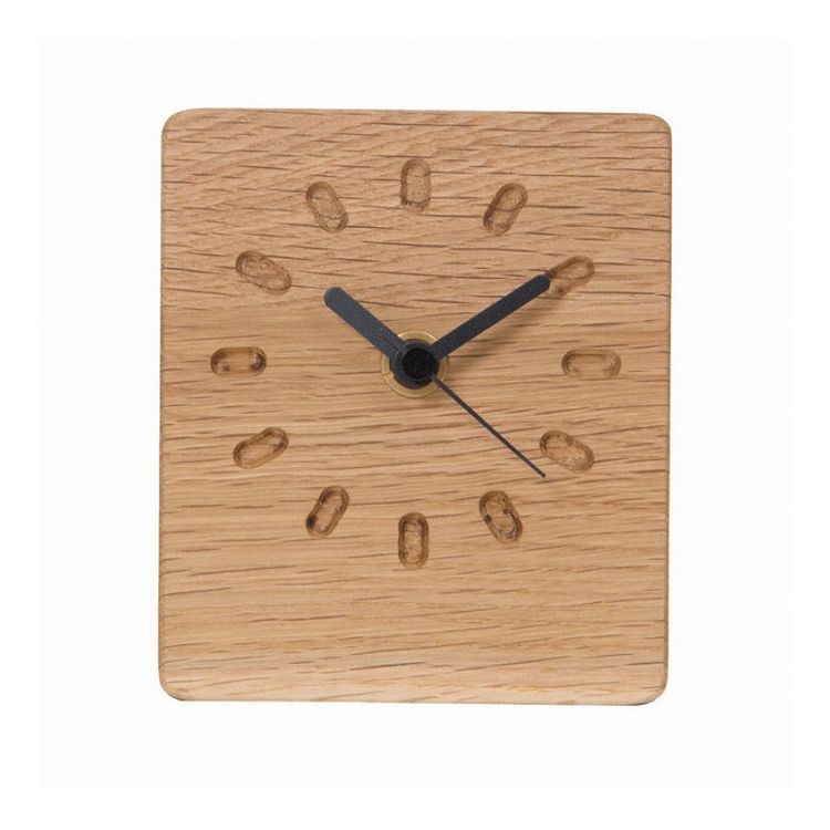 Latree(ラトレ) TIMEシリーズ 無垢の小さい時計 ピット 天然木 無垢 木製 オイル仕上げ 高級感 飛騨家具 株式会社HIDAKAGU【送料無料】 [3]