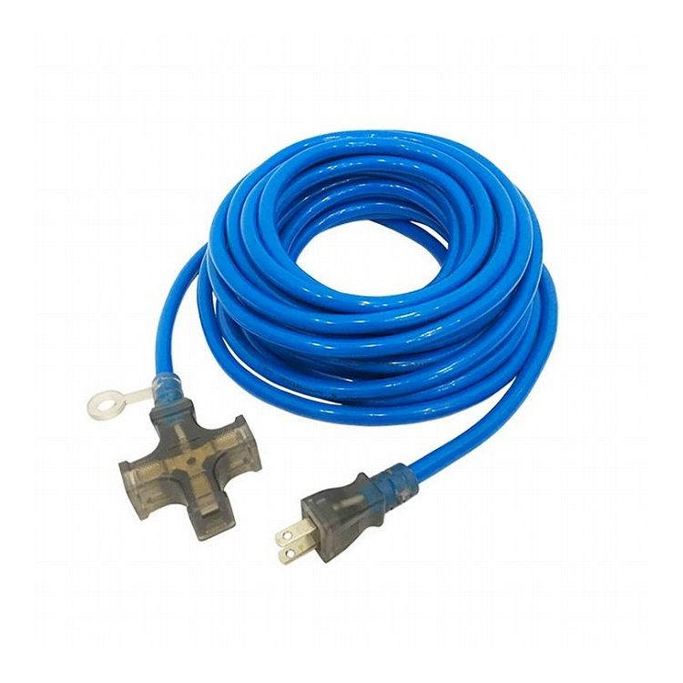 SIGNET シグネット 屋内用 VCTソフト10m延長ケーブル ブルー 47121(代引不可)