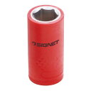 SIGNET(シグネット) E41613 3/8DR 絶縁ソケット 6角 13MM(代引不可)