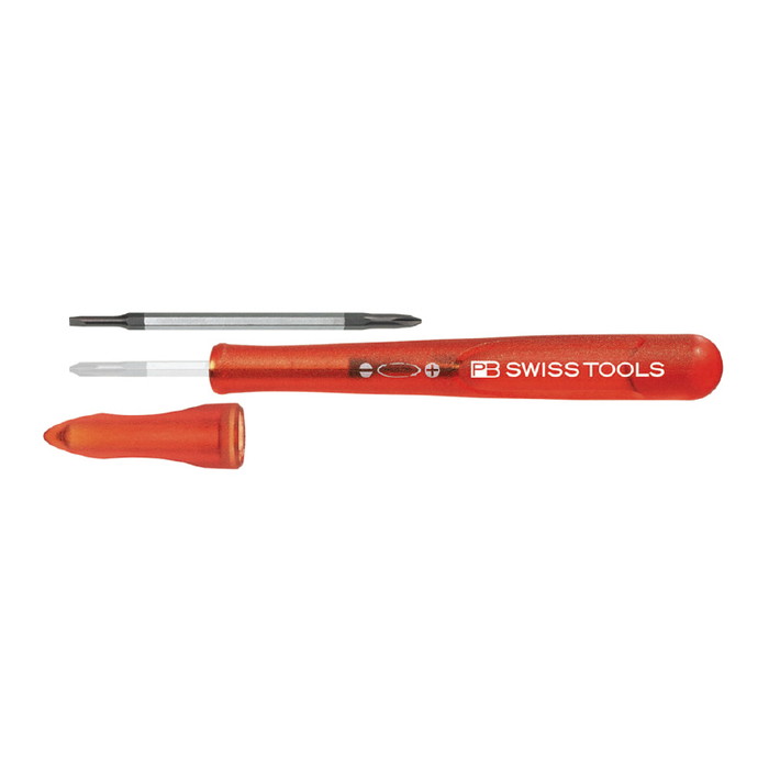 PB SWISS TOOLS PBスイス 168-0-30 差替式精密ドライバー レッド(代引不可)