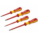 KTC 京都機械工具 PMDEZA4 絶縁ドライバセット (4本組)(代引不可)【送料無料】