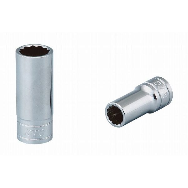 KTC 京都機械工具 B3M-22W (9.5SQ)セミディープソケット (十二角)(代引不可)(4.0)