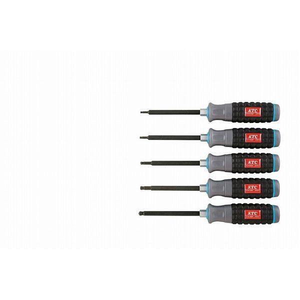 KTC 京都機械工具 TD1HBP5 樹脂柄ボールポイントヘキサゴンドライバセット(代引不可)【送料無料】