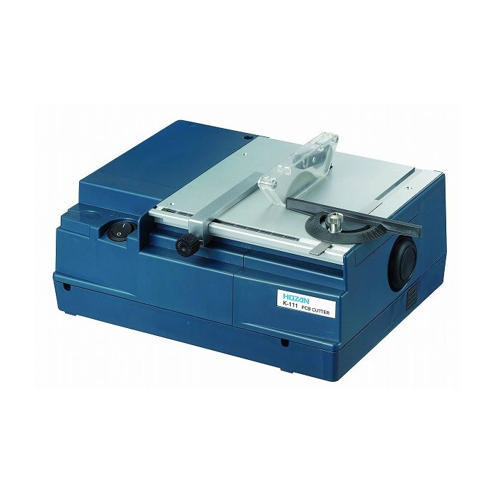 【商品詳細】●回転数(rpm)：3500●標準ディスクカッター：K-110-1●電源：AC100V 50/60Hz●消費電力(W)：80●定格時間(分)：15●外形寸法(mm)：W250×H125×D190●重量(kg)：2.0●電源コード(m)：1.8●ダイヤモンドカッターを標準装備。●切断面はカエリ・バリが少なく、面取り加工も可能。●ディスクカッター（別売）の交換により、金属・プラスチック・木材など板材の切断にも広範囲に対応。●場所をとらない軽量・コンパクト設計ながら、作業有効幅は端から端までフルサイズの240mmを実現。●集塵機(家庭用掃除機)の接続に対応、付属の集塵口アダプターを中継して接続可能、併用で切粉の飛散を抑制し掃除が簡単に。●RoHS規制の特定有害物質を含まない製品です。●デモ機を無料で貸出できる製品です。セット内容/付属品●付属品：ディスクカッター（K-110-1）、角度ガイド、平行ガイド、集塵口アダプター、集塵口キャップ注意事項※定格時間を超えて連続運転すると、モーター等の故障の原因となります。1?2分間隔での運転は連続運転となりますのでご注意ください。【代引きについて】こちらの商品は、代引きでの出荷は受け付けておりません。【送料について】北海道、沖縄、離島は送料を頂きます。