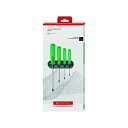PB SWISS TOOLS ピービ—スイスツールズ 4本組 ポジドライブドライバーセット ホルダー付 ペーパーBOX入 243CBB(代引不可)【送料無料】(4)