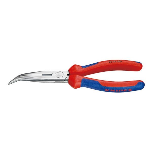 KNIPEX(クニペックス) 2622-200 40?先曲ラジオペンチ (SB)【送料無料】(代引不可)