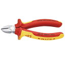 KNIPEX(クニペックス) 7006-140 絶縁斜ニッパー 1000V (SB)(代引不可)【送料無料】
