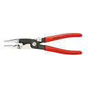 KNIPEX(クニペックス) 1391-200 エレクトロプライヤー オープンスプリング付 (SB)【送料無料】(代引不可)