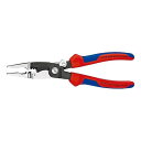 KNIPEX(クニペックス) 1392-200 エレクトロプライヤーコンフォート(スプリング付)(SB【送料無料】(代引不可)