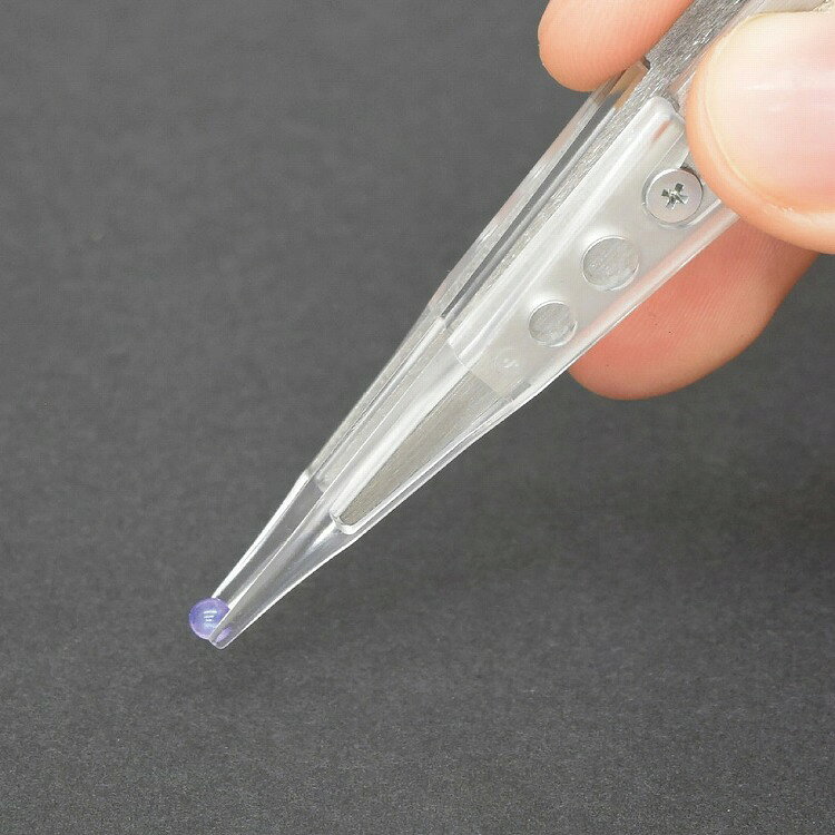 リコメン堂のHOZAN ホーザン 透明チップピンセット 幅:1.2mm P-640-A(代引不可)｜アングル3