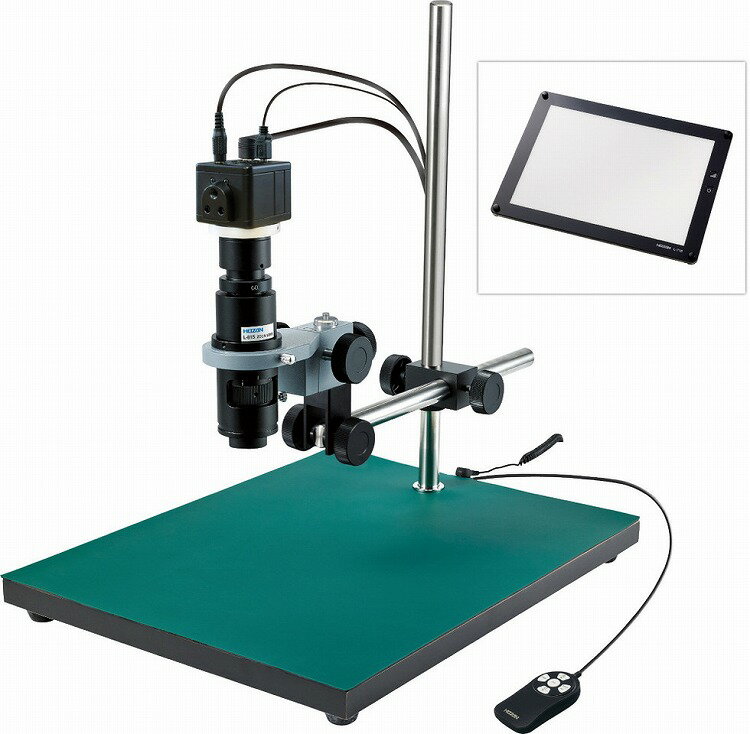 リコメン堂のHOZAN ホーザン マイクロスコープモニター用 倍率:26~190X、13~92X 作動距離:150mm L-KIT689(代引不可)【送料無料】｜アングル2