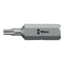 WERA ベラ Bore Torx いじり止めトルクスネジ用 ドライバービット 差込6.35mm 刃先サイズTX8 全長25mm 066498(代引不可)